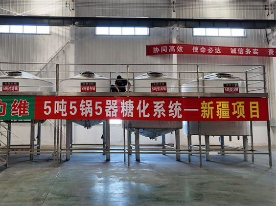 南陵精酿啤酒设备厂—5吨精酿啤酒设备—新疆项目